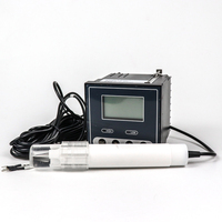 Oem pengontrol elektroda, penganalisis air Online 2 in 1 Out PH Meter suhu tinggi PH Sensor untuk Kolam Renang Air