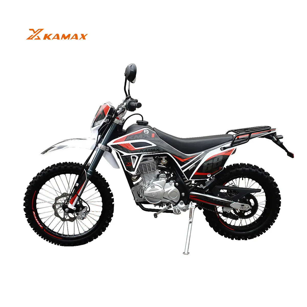 KAMAX 150cc 4-Sroke Sepeda Motor Trail KMX-1 Off-Road Dijual Harga Murah Lampu LED Motorcross Med-size Sepeda Anak