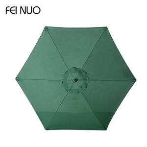 Sol protección mesa de picnic verde oscuro venta al por mayor de encargo patio parasol <span class=keywords><strong>gigante</strong></span> jardín <span class=keywords><strong>sombrilla</strong></span> paraguas - Product Image 1