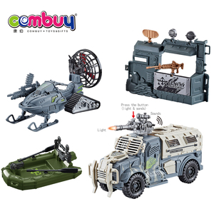 Ensemble de jeu pour enfants, mini-modèles de véhicules, figurines, jouets, soldats en <span class=keywords><strong>plastique</strong></span> - Product Image 3