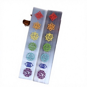 Losa de Selenita Pulida Xiangfu Feng Shui, Piedras de Cristal Curativas de los 7 Chakras - Product Image 3