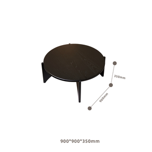 <span class=keywords><strong>Table</strong></span> basse <span class=keywords><strong>adaptable</strong></span> de style nordique pour meubles de maison à support stable de salon avec design traditionnel en bois et en métal - Product Image 2