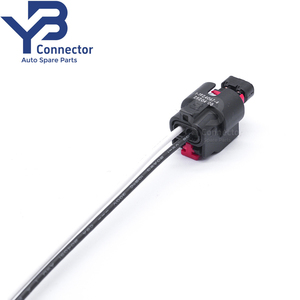YB Konnektörü 1-1924067-1 2 Pin Siyah Kablo Demeti Konnektörü, B66A2, CE2282, Tyco/AMP/TE Connectivity/AMP 11924 ile uyumlu - Product Image 6
