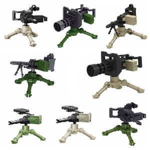 Heavy Equipped NSV <strong>Gun</strong> Toy <strong>Set</strong> Model Army Military Weapon Pack Building Blocks for 5-7 Years Old WW2 Soldiers Accessories Toy - Product Image 3