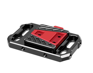 แผ่นแบตเตอรี่แบบ V-Mount ขนาดเล็ก ออกแบบตามสั่ง พร้อมเกลียวขนาด <span class=keywords><strong>1</strong></span>/4"-20 ใช้ได้กับ <span class=keywords><strong>Ulanzi</strong></span> - Product Image 3