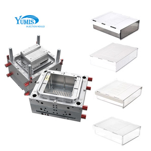 Hộp đựng đồ trong suốt bằng nhựa, ngăn kéo đựng đồ dưới bàn làm việc, hộp đựng đồ bằng nhựa, khuôn ép nhựa - Product Image 1