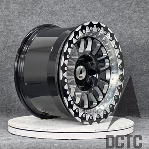 ล้อฟอร์จโครเมียม DCTC ขนาด 20-24 นิ้ว แบบ 2 ชิ้น ขอบลึก ดีไซน์สแต็กเกอร์ 5x112 5x120 5x127 สำหรับ Cadillac Escalade และ Chevy Tahoe - Product Image 2
