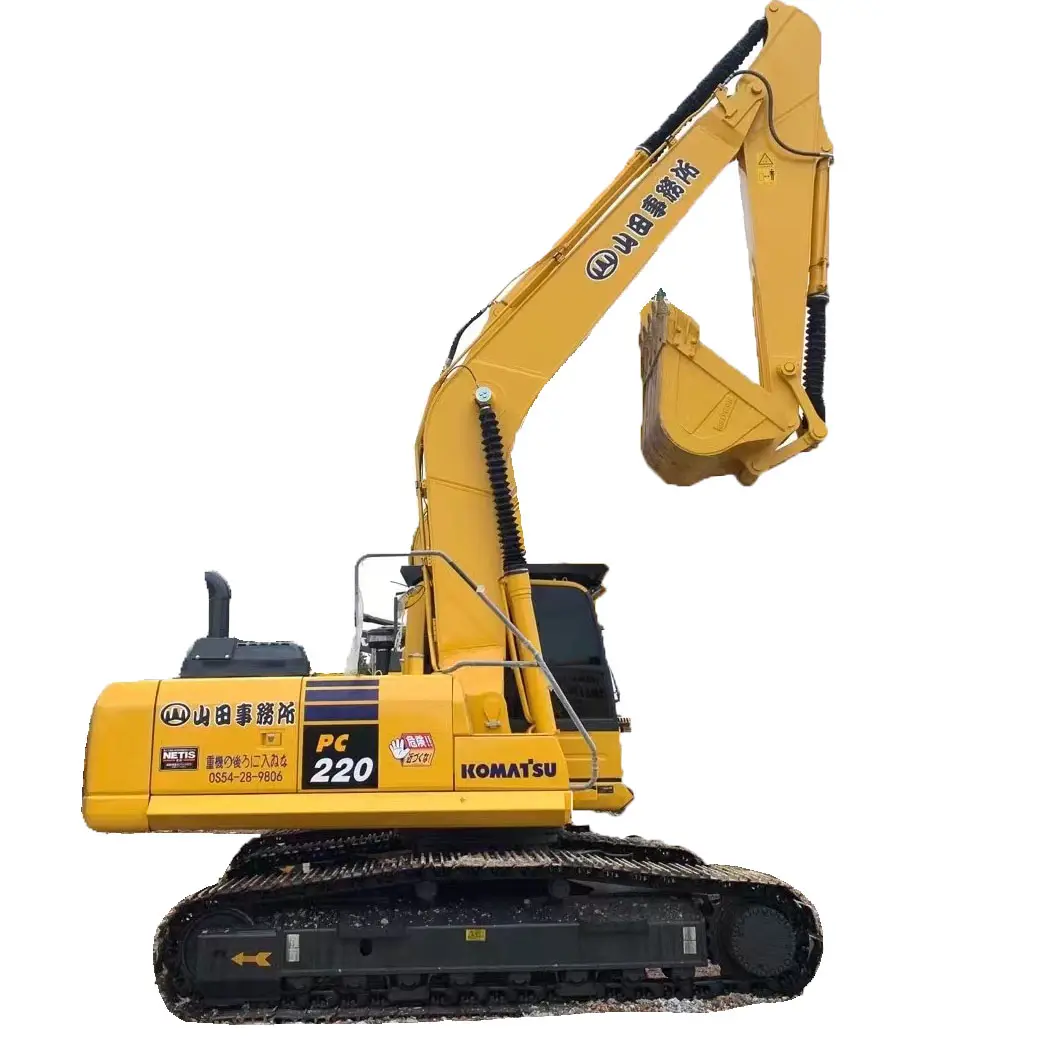 حفارة مستعملة Komatsu PC220 مستعملة PC20 PC50 PC60 PC70 PC130 PC200 PC220 PC240 PC360 PC400 كوماتسو حفارة