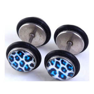 Boucles d'oreilles de démarrage en acier inoxydable, bijoux de corps noir, <span class=keywords><strong>piercing</strong></span> <span class=keywords><strong>tunnel</strong></span>, longueur <span class=keywords><strong>6mm</strong></span> pour mariage ou fiançailles, cadeau - Product Image 6
