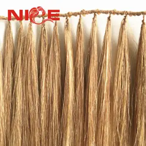 Highest vietnam kids hair small roll feather weft hair extension products bundle on the line feather line hair extension