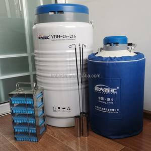 Tanque de Nitrógeno Líquido de 3 Litros, Recipiente a Presión de Aleación de Aluminio para Almacenamiento Celular <span class=keywords><strong>en</strong></span> Avión, 25 216 mm, Seco - Product Image 3