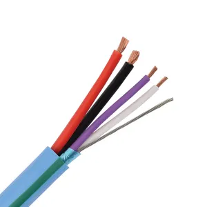 Venta caliente 300/300v 300/500v RVVP blindado Flexible Cable de Control