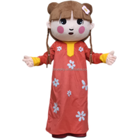 Costumes de mascotte de personnage de dessin animé adorable pour fête scolaire, unisexe adulte, en matériau EVA