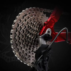 Bicicleta de Montaña Rígida <span class=keywords><strong>Guns</strong></span> <span class=keywords><strong>N</strong></span> <span class=keywords><strong>Roses</strong></span> de 24 Pulgadas con Frenos de Disco Hidráulicos, 30 Velocidades, Frenos de Disco Dobles, Ultraligera para Ciclismo de Cross Country - Product Image 5