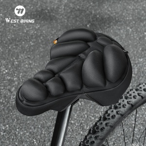WEST BIKING-Airbag inflable 3D para asiento de bicicleta, funda de cojín suave con absorción de impactos para bicicleta de montaña y carretera - Product Image 6