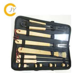 Bộ Dụng Cụ Dao Nĩa Bán Chạy Dụng Cụ Nướng Thịt Ngoài Trời Đa Năng Tiện Dụng Bộ Dụng Cụ Nướng <span class=keywords><strong>Bbq</strong></span> Bằng Thép Không Gỉ - Product Image 4