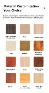 Bandeja de cocina de arce Letras láser personalizadas Bandeja de decoración de mesa de madera CNC Servicios de mecanizado de piezas personalizadas Servicios de fabricación - Product Image 6