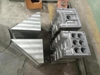 Machine automatique de fabrication de blocs creux en ciment sur mesure de grande taille avec ligne de production de briques à haute productivité