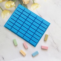 40-Fach Silikonform für Süßigkeiten, DIY Mini-Schokoladen-, Gummibärchen-, Eiswürfel-, Gelee- und Trüffelformen, Kuchendekoration-Werkzeuge