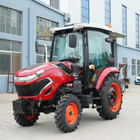 Tracteur à roues 4x4 à forte traction, 80 CV, machines agricoles, tracteurs légers, tracteurs compacts multifonctionnels pour rizières