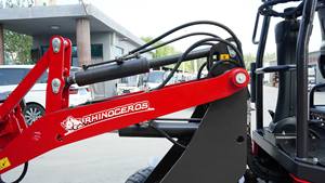 Badak XN228 CE kualitas tinggi penjualan terlaris mini backhoe mesin pemuat articulated front end wheel loader 4wd - Product Image 6