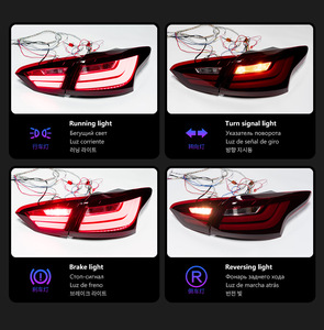 2012-2014 pour Fo-cus 3 berline <span class=keywords><strong>LED</strong></span> <span class=keywords><strong>feux</strong></span> arrière lentille claire nouveaux <span class=keywords><strong>feux</strong></span> <span class=keywords><strong>de</strong></span> jour <span class=keywords><strong>avec</strong></span> clignotants dynamiques <span class=keywords><strong>Position</strong></span> arrière - Product Image 4