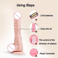 Jouets sexuels de masturbation féminine populaires gode anal télescopique énorme sangle sur gros gode vibrateur gode réaliste pour les femmes