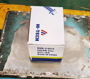 Znicカラーブラックリン酸塩ドライウォールねじスタッド壁3.5 * 25mm 38mm 2.5mmカスタマイズ可能 - Product Image 6