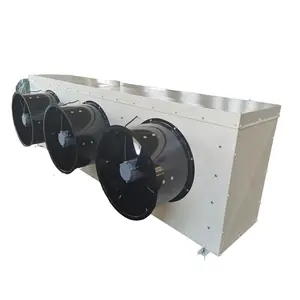 DD Type Evaporators Air Cooler Industrial Refrigeration Unit Cooler For Cold Storage Room 3 Fans Air Cooled Evaporator