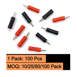 ขั้วต่อสายกล้วยขนาด 2 มม. พร้อมปลั๊กเสียบสายกล้วยขนาด 2 มม. สำหรับต่อสายลำโพง ติดตั้งเครื่องขยายเสียง และงานอิเล็กทรอนิกส์ด้านเสียง - Product Image 2