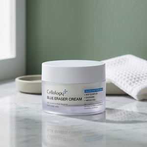 Crema Borradora Azul Cellology 50ml |   Crema Calmante para la Recuperación Post-Acné y el Cuidado de las Cicatrices del Acné para Piel Propensa a Problemas - Product Image 3