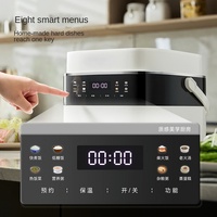 Cuisinière à riz électrique 110V, grande capacité 3L, contrôle numérique de la minuterie, boîtier en plastique. Fonctionnalités multifonctionnelles Fabriqué aux États-Unis Japon.