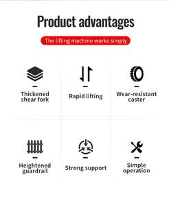 CE ISO 6m 8m Travail Aérien Mobile Homme Ascenseur Petit Élévateur À Ciseaux Autopropulsé Plate-Forme De Levage Hydraulique Électrique - Product Image 6