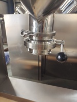 Mélangeur de laboratoire en acier inoxydable pour poudres sèches, farine, épices, assaisonnements, protéines en poudre, mini mélangeur en forme de V