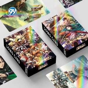 Cartes LOMO Attack on Titan holographiques 30PCS Anime Collectible Box Photo Trading Premium Gift Cards - Product Image 2