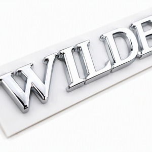 Emblema 3D Personalizzato WILDERNESS in Cromo: Adesivo per Portellone Posteriore in ABS, Set di Lettere Autoadesive Impermeabili per Auto - Product Image 5