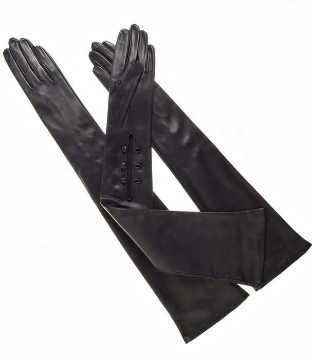 2020 Модные кожаные перчатки в итальянском стиле с шелковой подкладкой