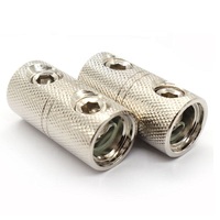 4GA cuivre automobile sertissage Terminal cordon d'alimentation câble d'extension menuisier nickelé