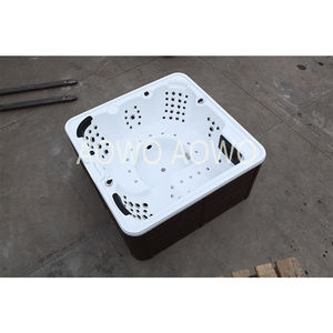 Hidroterapia <span class=keywords><strong>Cama</strong></span> Masaje Whirlpool Independiente Spa Surf Baño interior Masaje Bañera de hidromasaje - Product Image 5