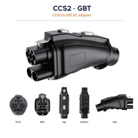 Adaptateur de charge rapide DC Maxgreen CCS2 vers GBT pour véhicules électriques chinois BYD, NIO, XPENG sur stations européennes