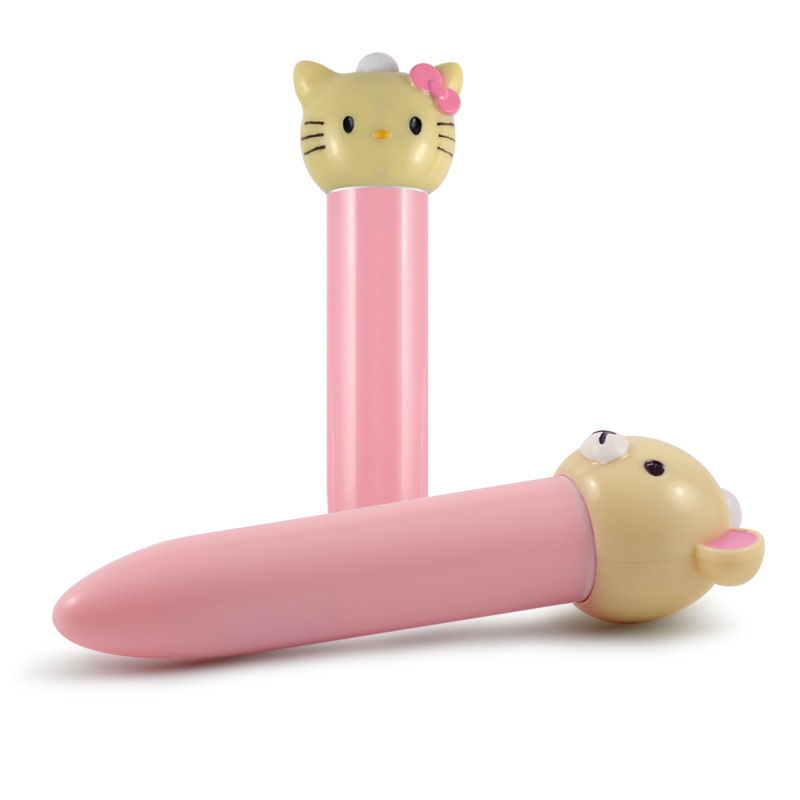 Free Custom Mini Cute Hellokitty Vibrator, Powerful Anal Toy for Women, G  Spot Massager, Relax Bear Design - 40db Noise