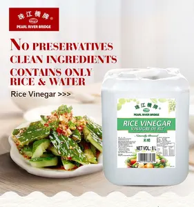 Оптовая продажа Натуральный китайский выпечки белый дистиллированный уксус 8 л рисового уксуса