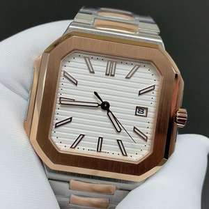 Montres de plongée mécaniques en acier CUBITUS 5821 45mm Cal.330 avec mouvement ETA, prix d'usine en gros, montres de luxe pour hommes, Relojes Hombre - Product Image 4