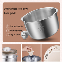 Robot pâtissier électrique de table CX-6027 7L 2 vitesses Turbo 200W avec bol mélangeur pour la maison et la cuisine