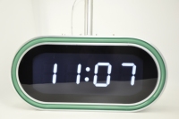 Horloge numérique synchronisée NTP étanche pour extérieur, personnalisée, de forme spéciale, pour gare de métro, station de métro, gare ferroviaire