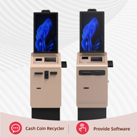 Système de point de vente (PDV) OEM avec écran tactile pour paiement en libre-service, distributeur de cartes sur pied et accepteur de paiements multiples, avec SDK