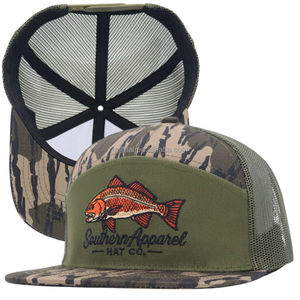 Casquettes Trucker Gorras en Coton Uni à 7 Panneaux avec Logo Brodé Personnalisé, Faible MOQ, Haute Qualité, Visière Plate, Fermeture Snapback pour Hommes – Vente en Gros - Product Image 2