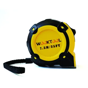 16FT Tape Measures Retractable SAE And Metric Easy To Read Measuring Tape With Retractable Blade And Lock Button