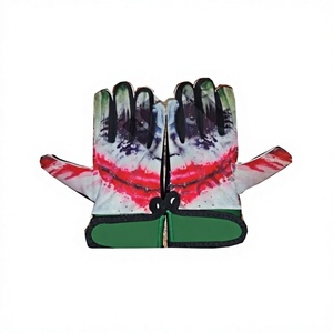 Guantes de Receptor de Fútbol Americano para Hombre, Deportes al Aire Libre, Impermeables, Protección UV, Correa de Muñeca Ajustable, Blanco Rojo Joker Super - Product Image 6