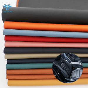 Tela interior automotriz estándar Enjoy 1,2mm Faux cuero sintético telas de cuero de microfibra artificial para asiento de coche - Product Image 4